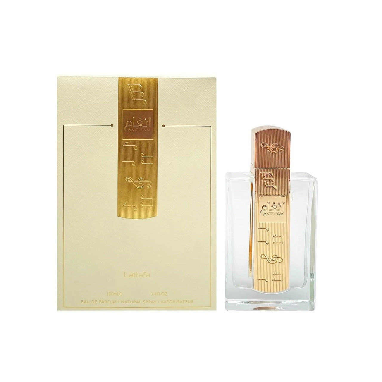 LATTAFA ANGHAM 3.4 EAU DE PARFUM SPRAY- 100% Authentic