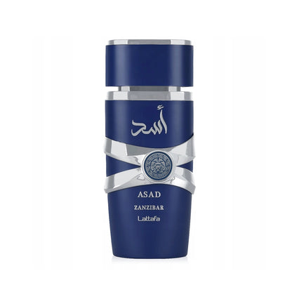 LATTAFA ASAD ZANZIBAR 3.4 EAU DE PARFUM SPRAY FOR MEN- 100% Authentic