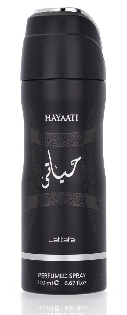 LATTAFA HAYAATI 6.7 PERFUMED BODY SPRAY- 100% Authentic