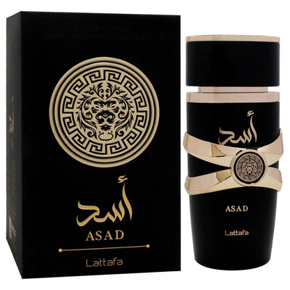 LATTAFA ASAD 3.4 EAU DE PARFUM SPRAY FOR MEN- 100% Authentic
