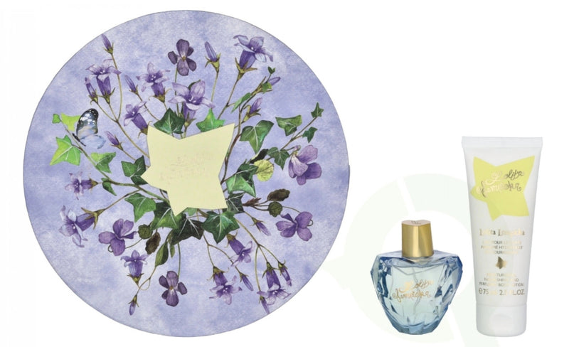 LOLITA LEMPICKA MON PREMIER 2 PCS SET FOR WOMEN: 1.7 EAU DE PARFUM SPRAY + 2.5 BODY LOTION- 100% Authentic