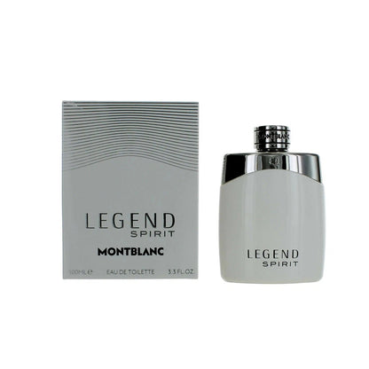 MONT BLANC LEGEND SPIRIT 3.3 EAU DE TOILETTE SPRAY FOR MEN- 100% Authentic