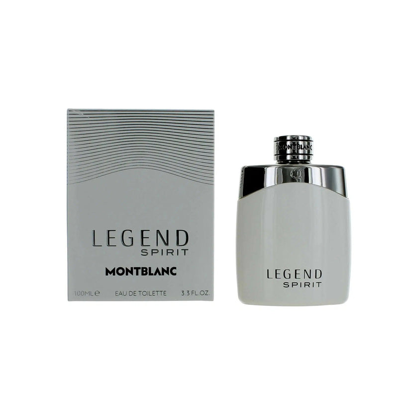 MONT BLANC LEGEND SPIRIT 3.3 EAU DE TOILETTE SPRAY FOR MEN- 100% Authentic