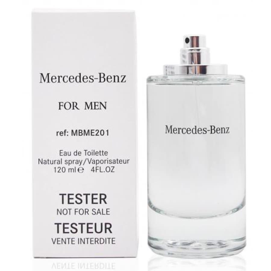 MERCEDES-BENZ 4 OZ TESTER EAU DE TOILETTE SPRAY FOR MEN.- 100% Authentic