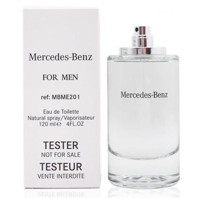 MERCEDES-BENZ 4 OZ TESTER EAU DE TOILETTE SPRAY FOR MEN.- 100% Authentic