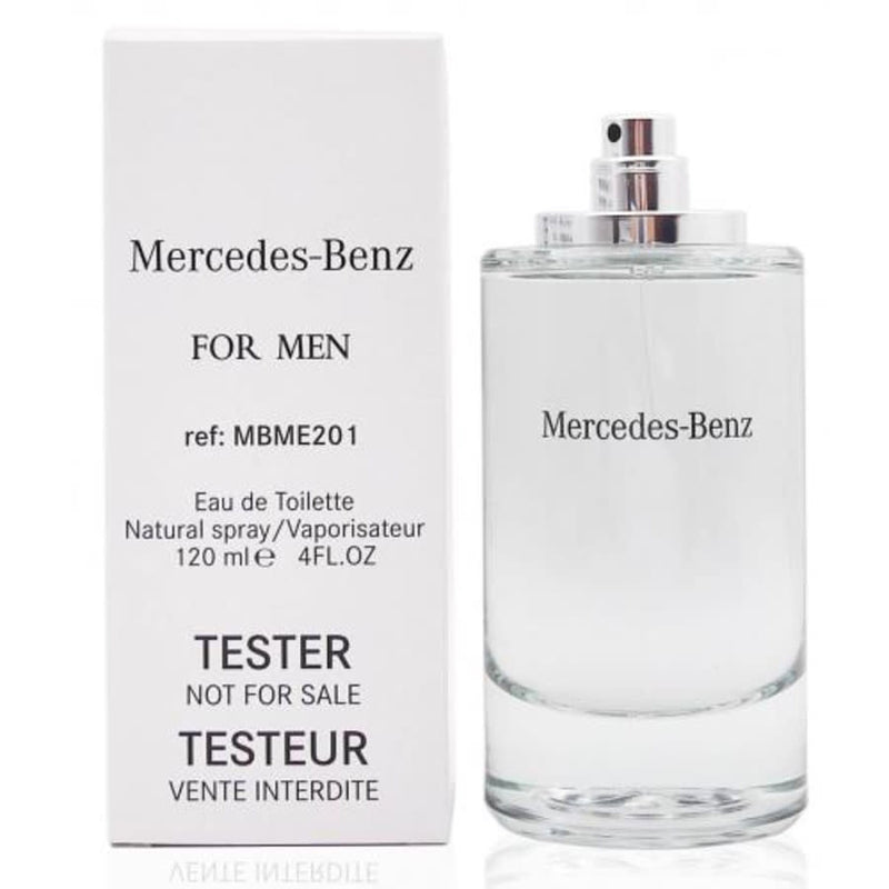 MERCEDES-BENZ 4 OZ TESTER EAU DE TOILETTE SPRAY FOR MEN.- 100% Authentic