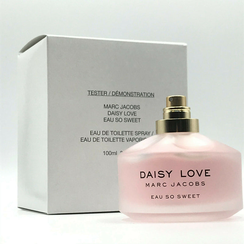 MARC JACOBS DAISY LOVE EAU SO SWEET TESTER 3.4 EAU DE TOILETTE SPRAY- 100% Authentic