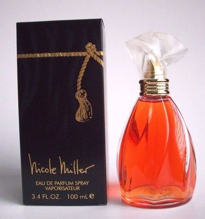 NICOLE MILLER 3.4 OZ EAU DE PARFUM SPRAY FOR WOMEN (BLACK)- 100% Authentic