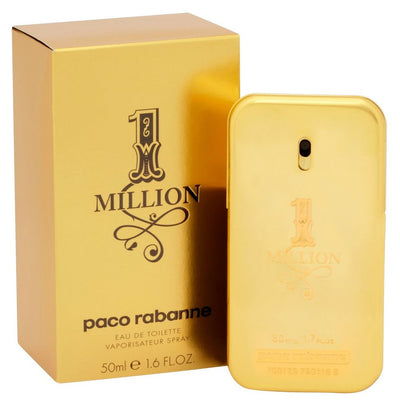 PACO ONE MILLION 1.7 EAU DE TOILETTE SPRAY FOR MEN- 100% Authentic