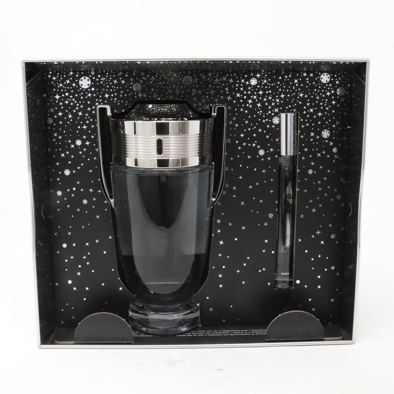 PACO RABANNE INVICTUS 2 PCS SET FOR MEN: 6.7 EAU DE TOILETTE SPRAY + 0.34 EAU DE TOILETTE SPRAY.- 100% Authentic