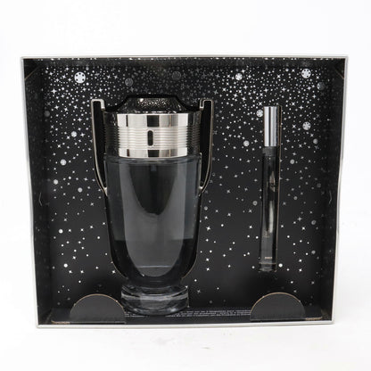 PACO RABANNE INVICTUS 2 PCS SET FOR MEN: 6.7 EAU DE TOILETTE SPRAY + 0.34 EAU DE TOILETTE SPRAY.- 100% Authentic
