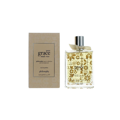 PHILOSOPHY PURE GRACE NUDE ROSE 4 OZ EAU DE PARFUM SPRAY FOR WOMEN- 100% Authentic