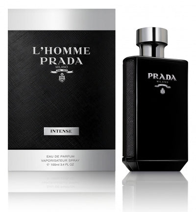 PRADA L'HOMME INTENSE 3.4 EAU DE PARFUM SPRAY- 100% Authentic