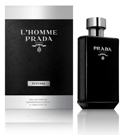 PRADA L'HOMME INTENSE 3.4 EAU DE PARFUM SPRAY- 100% Authentic