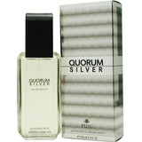 QUORUM SILVER 3.4 EAU DE TOILETTE SPRAY- 100% Authentic