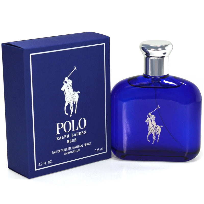 POLO BLUE 4.2 EAU DE TOILETTE SPRAY FOR MEN- 100% Authentic