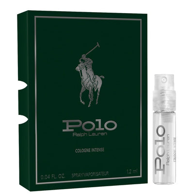 POLO GREEN 0.04 COLOGNE INTENSE SPRAY VIAL FOR MEN- 100% Authentic