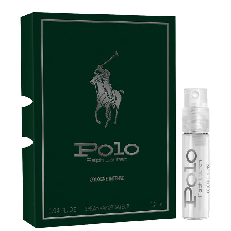 POLO GREEN 0.04 COLOGNE INTENSE SPRAY VIAL FOR MEN- 100% Authentic