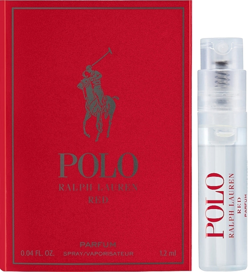 POLO RED 0.04 PARFUM SPRAY VIAL FOR MEN- 100% Authentic