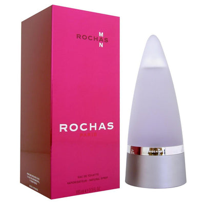 ROCHAS MAN 3.4 EAU DE TOILETTE SPRAY- 100% Authentic
