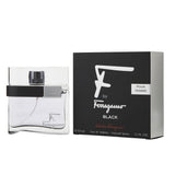 SALVATORE FERRAGAMO "F" BLACK 1.7 EAU DE TOILETTE SPRAY FOR MEN- 100% Authentic
