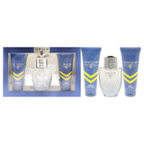 TOP GUN CHEVRON 3 PCS SET FOR MEN: 3.4 EAU DE TOILETTE SPRAY + 3.4 AFTER SHAVE BALM + 3.4 BODY WASH- 100% Authentic