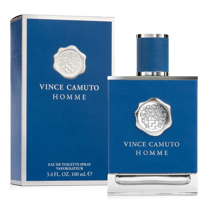 VINCE CAMUTO HOMME 3.4 EAU DE TOILETTE SPRAY FOR MEN- 100% Authentic
