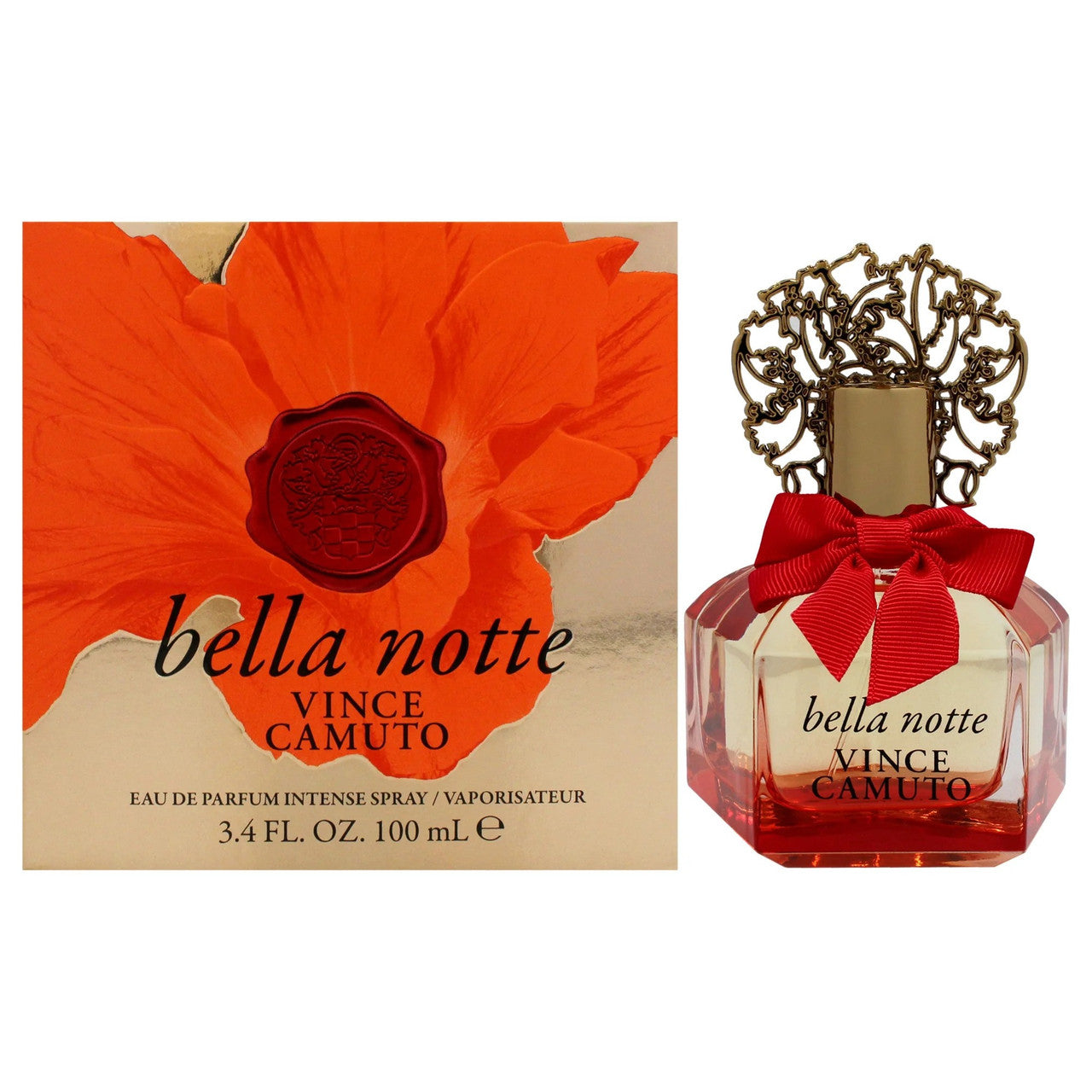 VINCE CAMUTO BELLA NOTTE 3.4 EAU DE PARFUM INTENSE SPRAY FOR WOMEN- 100% Authentic