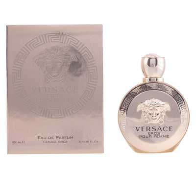 VERSACE EROS 3.4 OZ EAU DE PARFUM SPRAY FOR WOMEN- 100% Authentic
