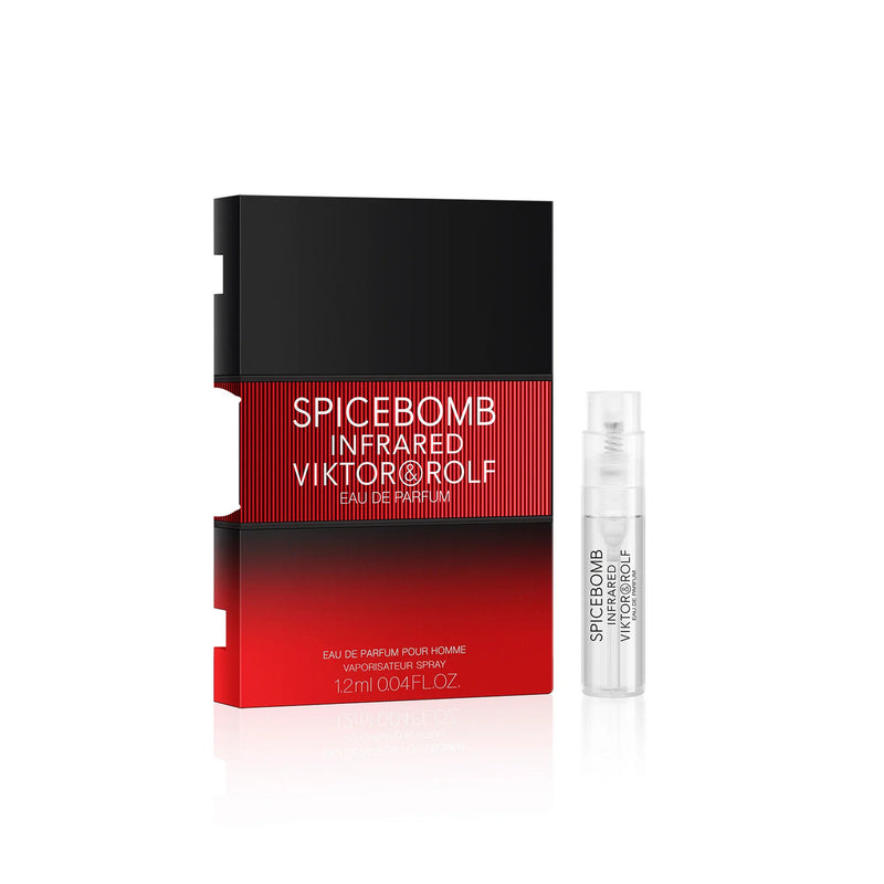 SPICEBOMB INFRARED V&R 0.04 EAU DE PARFUM SPRAY VIAL FOR MEN- 100% Authentic