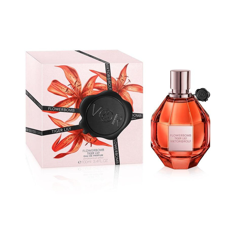 FLOWERBOMB TIGER LILY 3.4 EAU DE PARFUM SPRAY FOR WOMEN- 100% Authentic