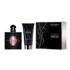 YSL BLACK OPIUM 2 PCS SET: 1.6 EAU DE PARFUM SPRAY + 1.6 SHIMMERING BODY LOTION - 100% Authentic